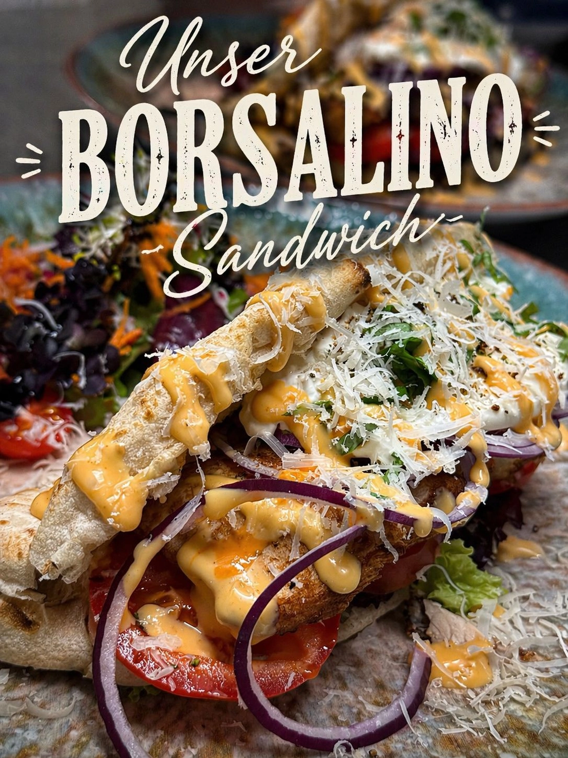 Bistro Maximilian -  Gastronomie - Ein Teller Spaghetti mit einer roten Tomatensoße